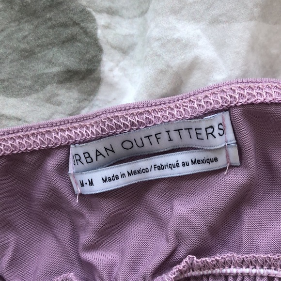 “emma cupro smocked cami” from urban outfitters in lavender colour - Picture 4 of 4